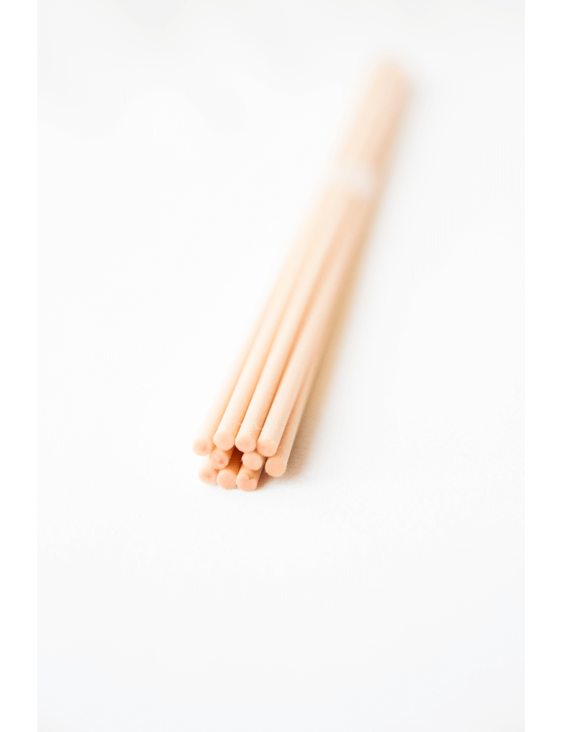 Lazdelės | Kreminės daugiapluoštės lazdelės 22 cm | 10 vnt