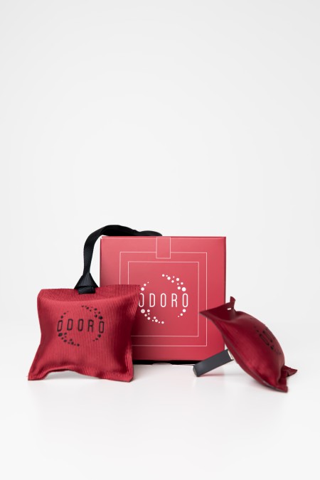 ODORO-auto pagalvėlė-raudona