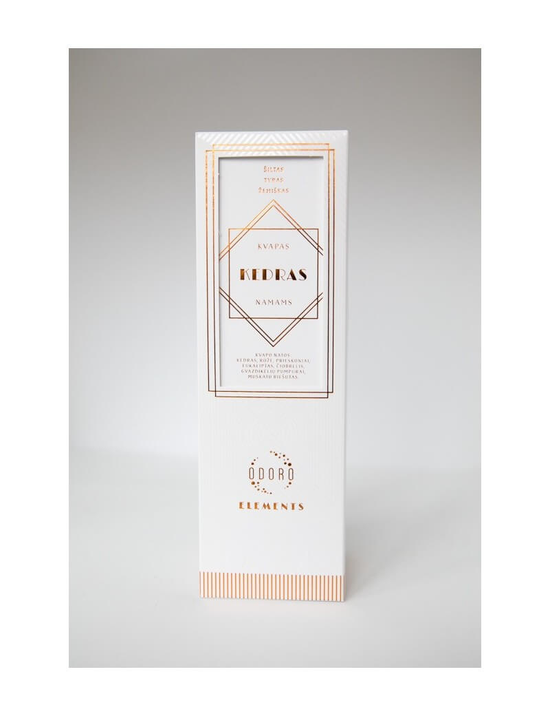Kedras | Namų kvapas 90 ml | Elements Kedras | Namų kvapas 90 ml | Elements