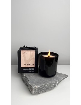 Santalas | Aromatinė sojų vaško žvakė | MOOD