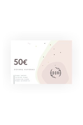 Dovanų kuponas | 50 eur | Elektroninis