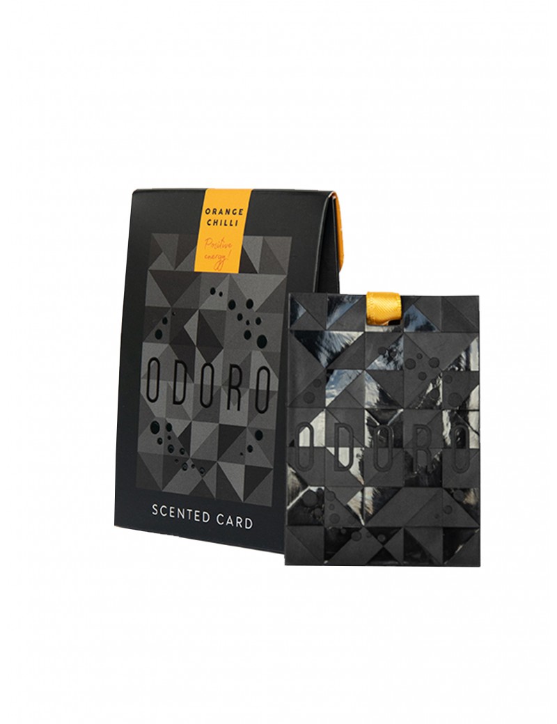 Čili apelsinas | Kvepianti kortelė
