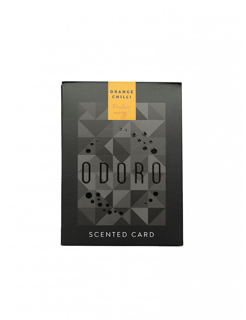 Čili apelsinas | Kvepianti kortelė