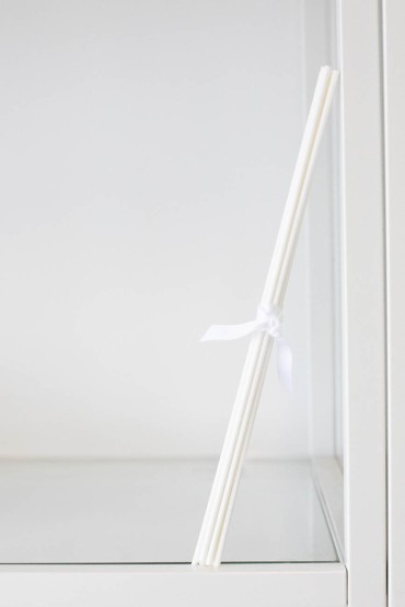 Lazdelės |Baltos daugiapluoštės lazdelės 24 cm | 10 vnt